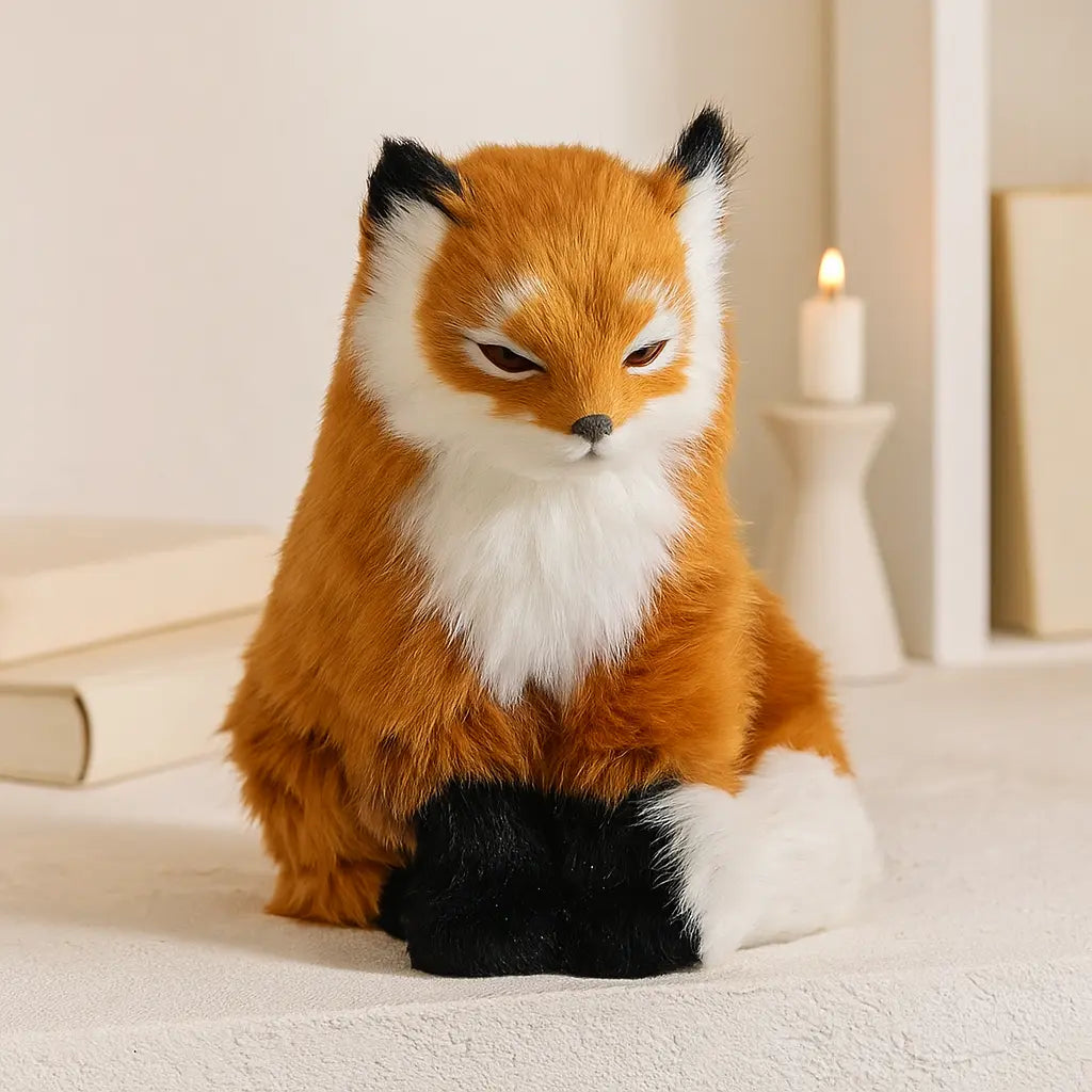Decorative Fox Figurine – Graceful Presence and Woodland Charm Sylvia Crystals Sp. z o.o.