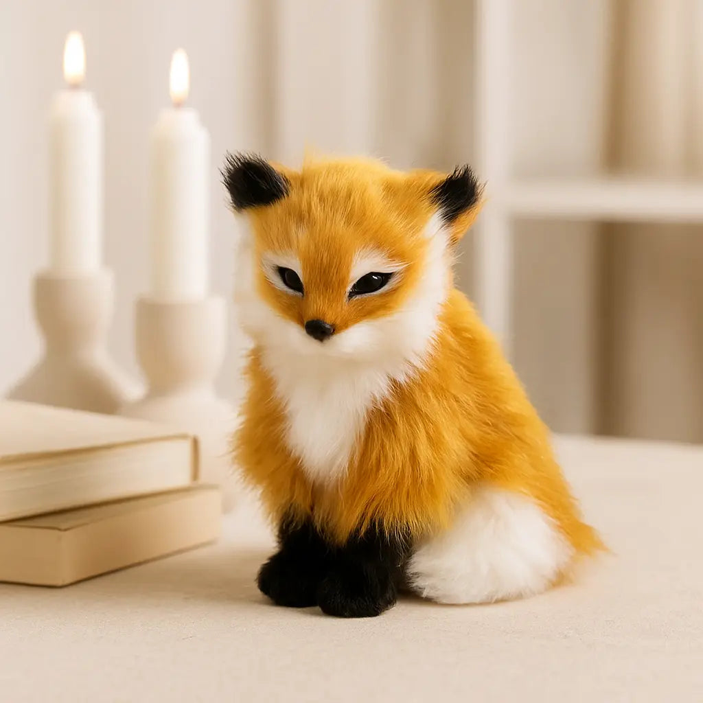 Decorative Fox Figurine – Playful Elegance for Your Home Sylvia Crystals Sp. z o.o.
