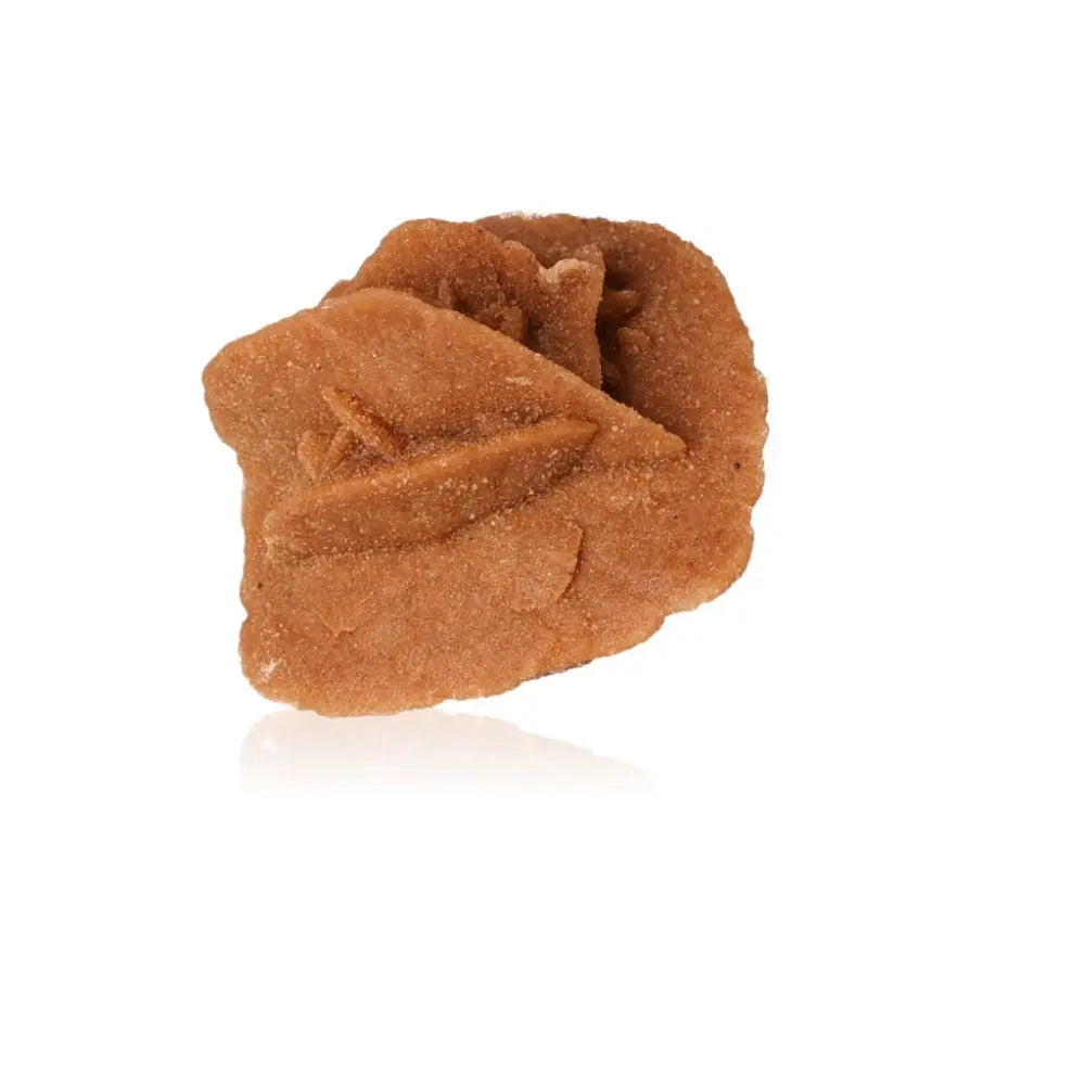 Desert Rose crystal formation from Sylvia Crystals, sourced from Moroccan desert, showcasing natural gypsum and barite beauty.