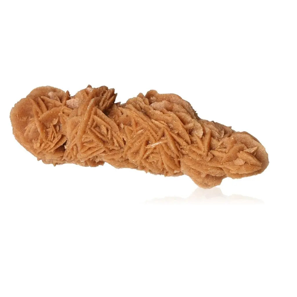 Ethically sourced Desert Rose mineral formation from Morocco by Sylvia Crystals, showcasing natural beauty and unique elegance.