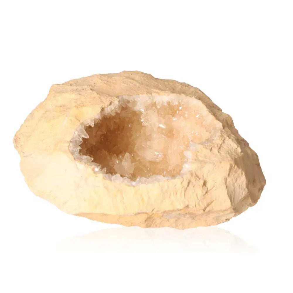 Dogtooth Calcite Cluster - Natural Cave Stalactite Formation with Intricate Textures for Collectors and Spiritual Enthusiasts