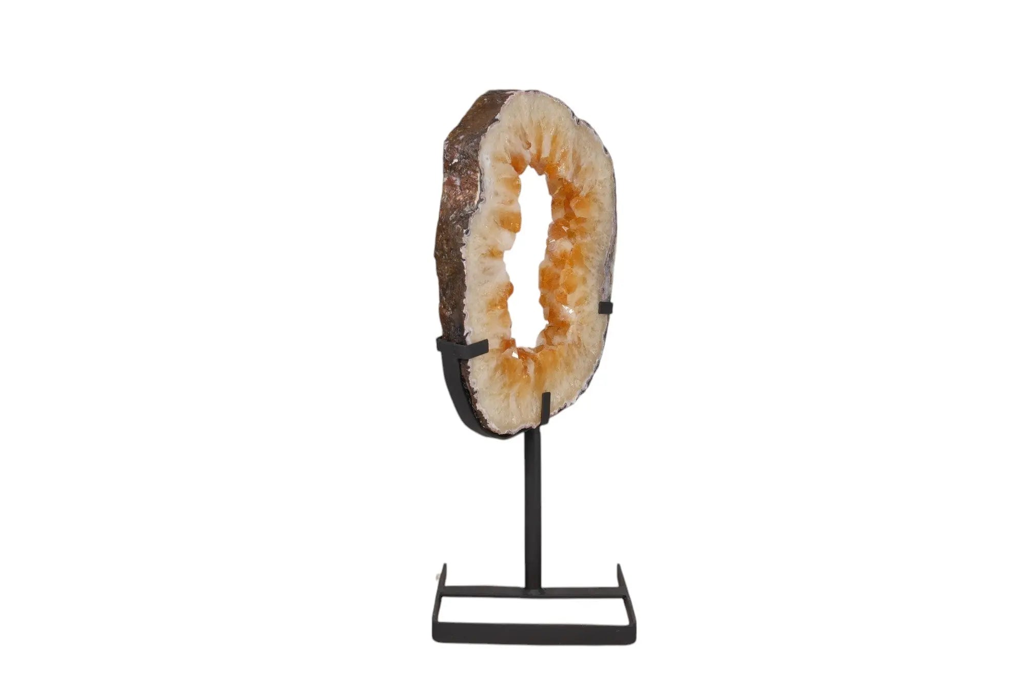 Polished Citrine Rings Sylvia Crystals Sp. z o.o.