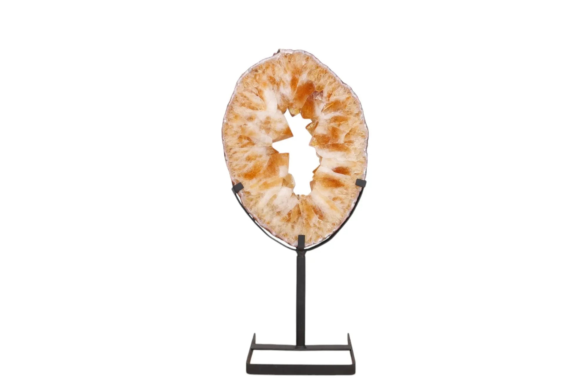 Polished Citrine Rings Sylvia Crystals Sp. z o.o.