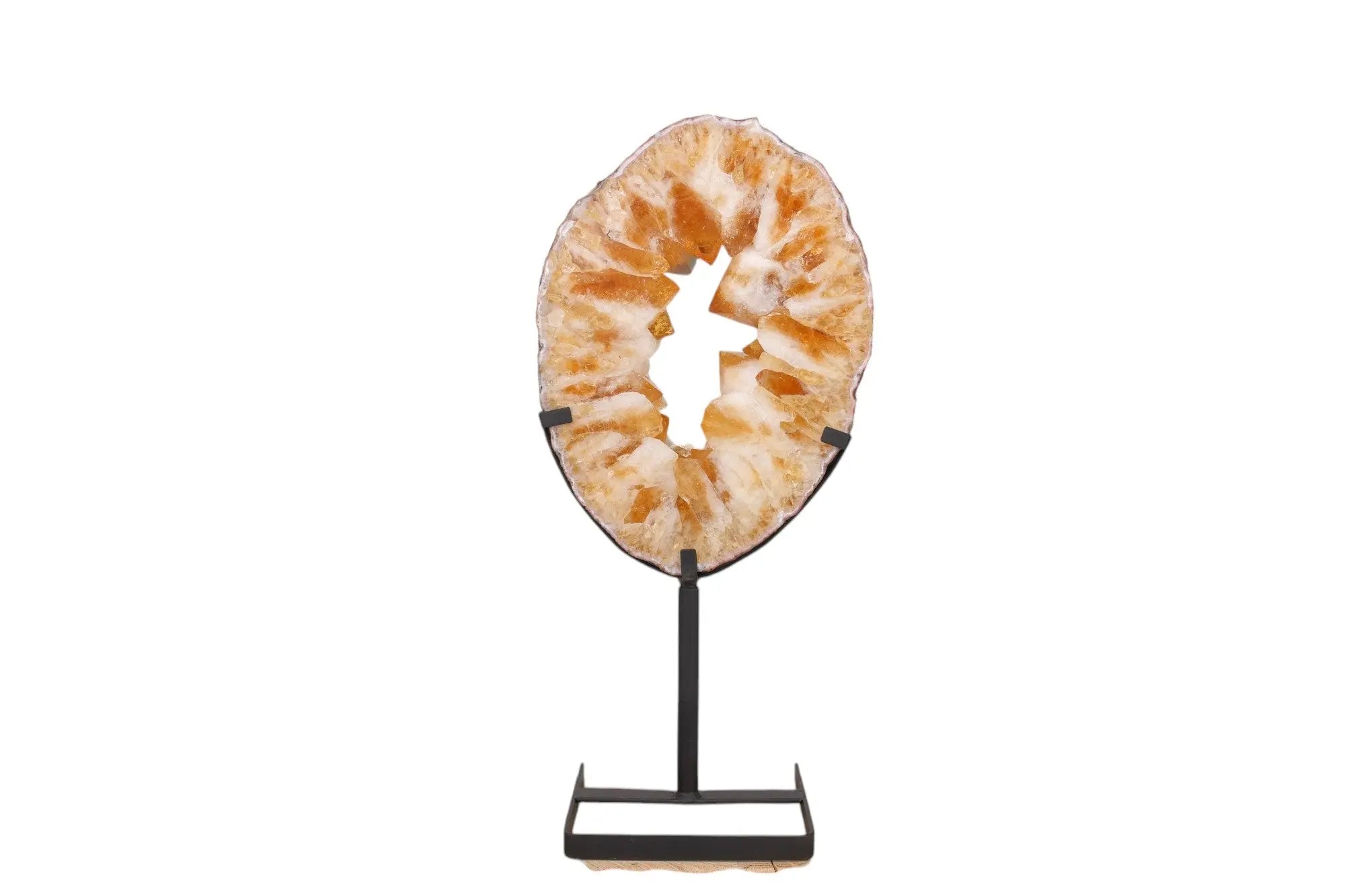 Polished Citrine Rings Sylvia Crystals Sp. z o.o.