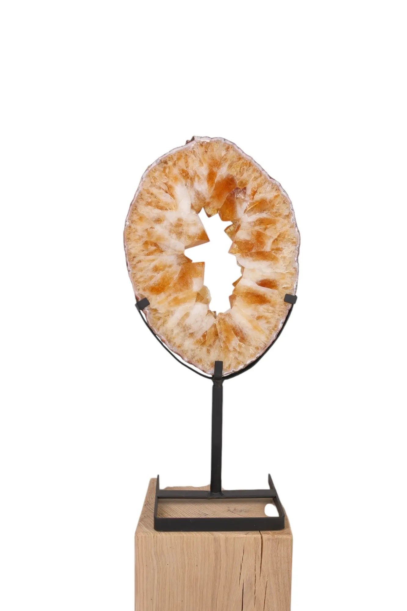 Polished Citrine Rings Sylvia Crystals Sp. z o.o.