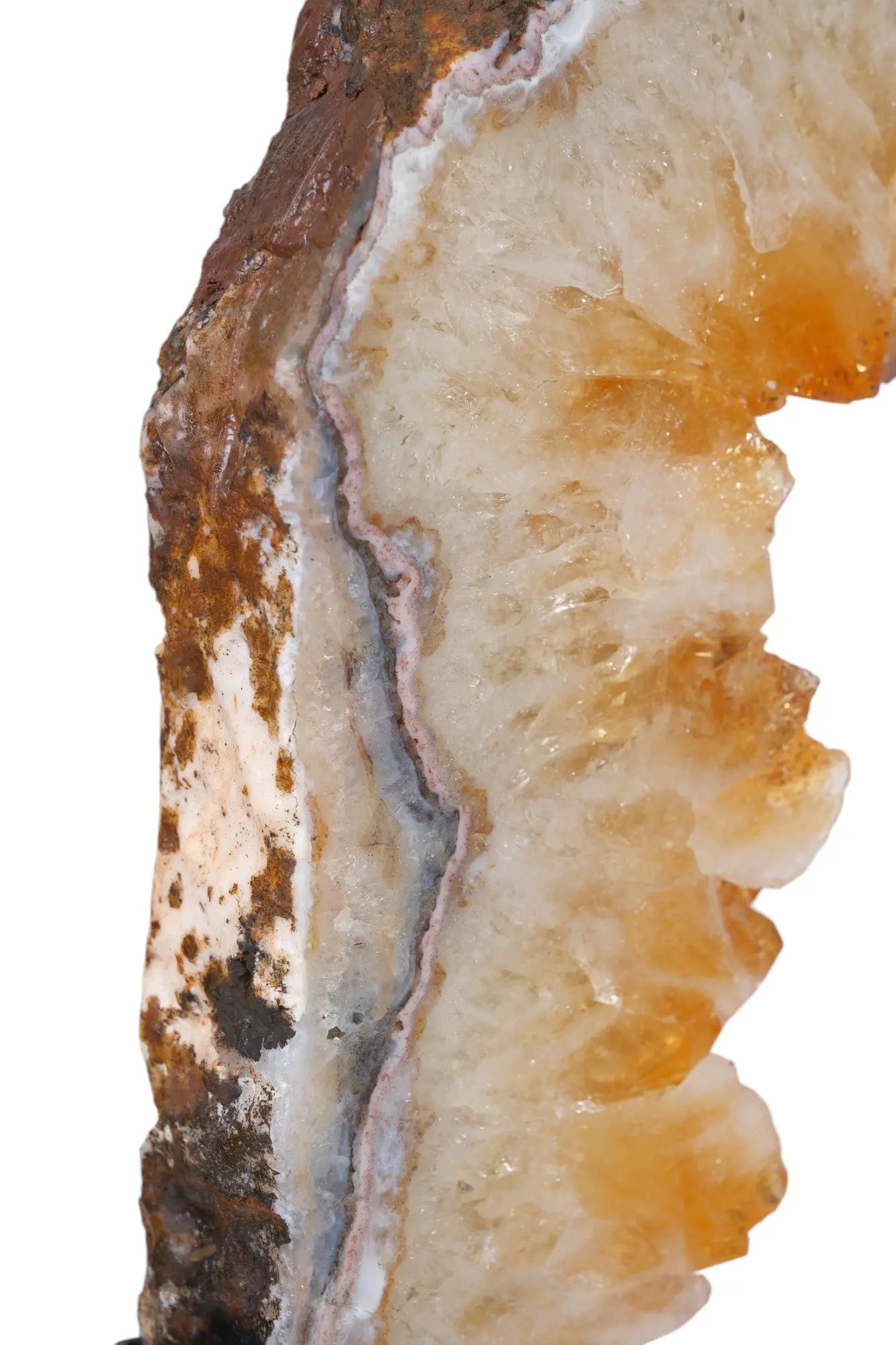 Polished Citrine Rings Sylvia Crystals Sp. z o.o.