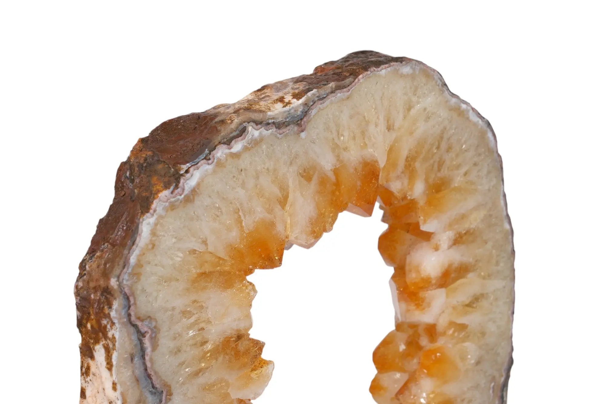 Polished Citrine Rings Sylvia Crystals Sp. z o.o.