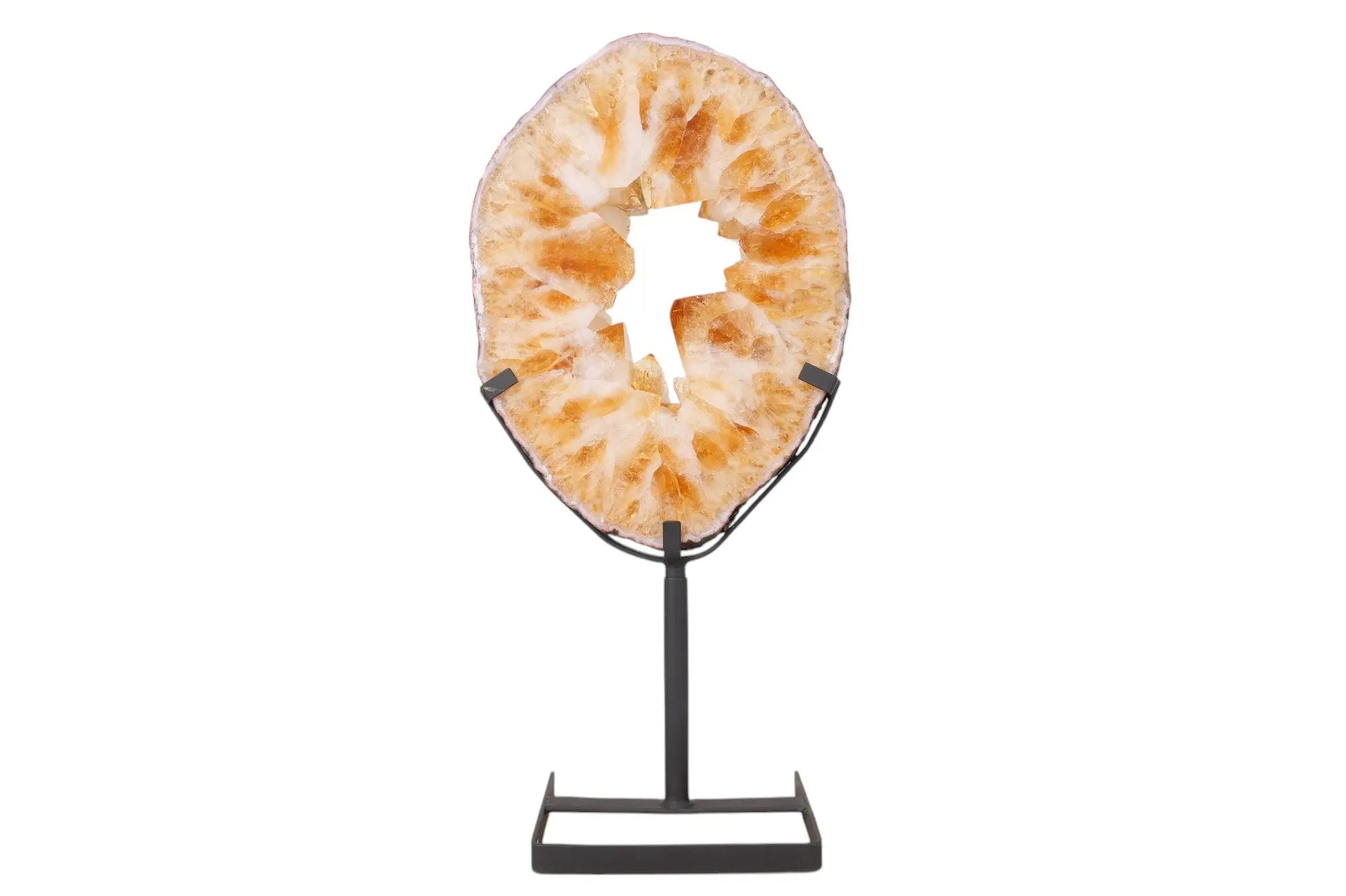 Polished Citrine Rings Sylvia Crystals Sp. z o.o.