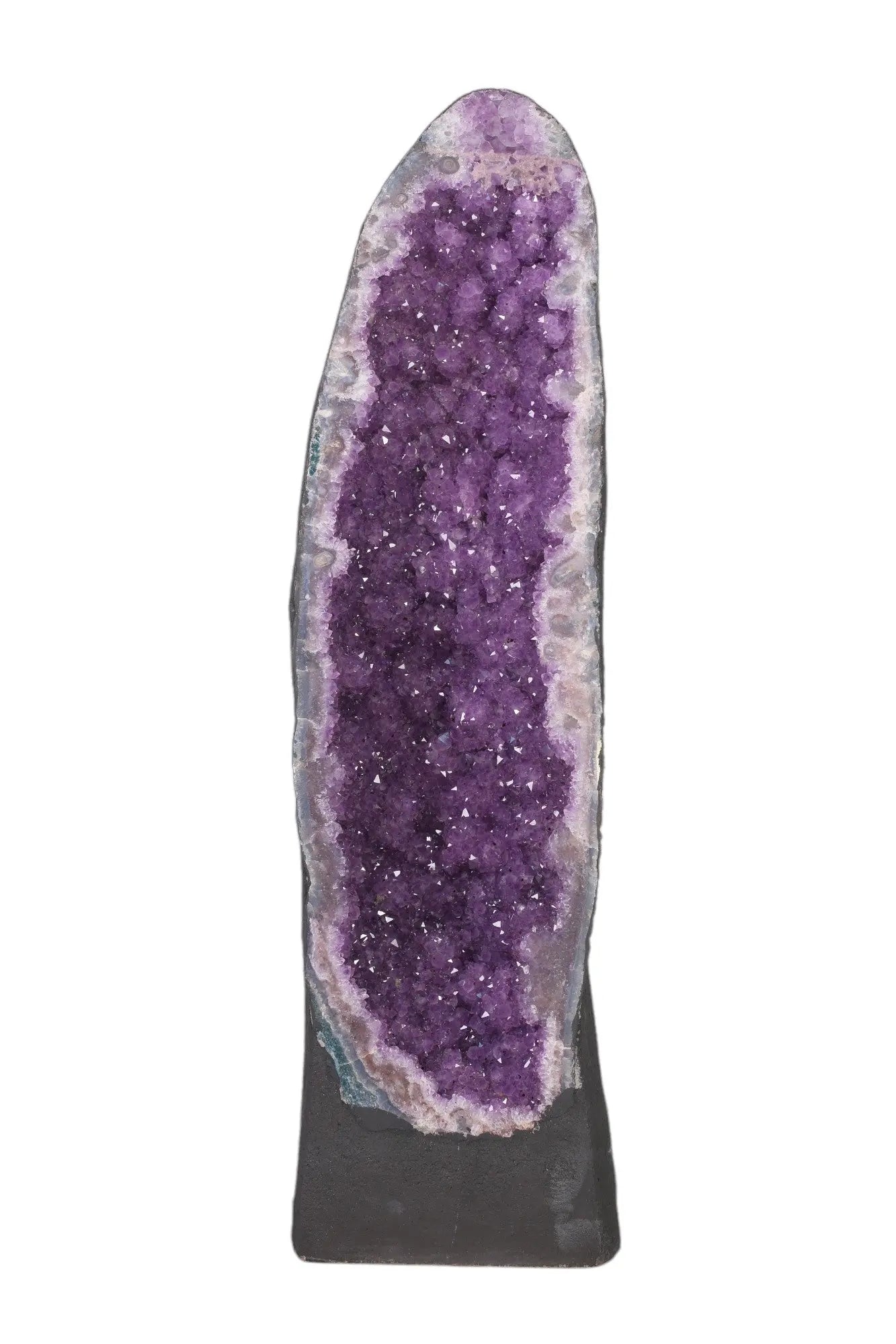 Extra Large Polished Amethyst Druze Cluster Sylvia Crystals Sp. z o.o.