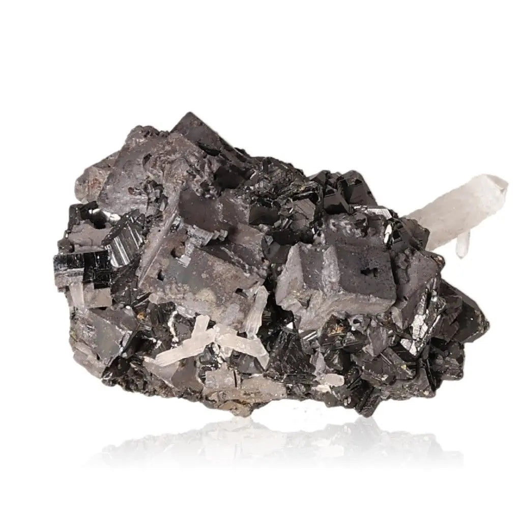Alt Tag: Galena mineral stone showcasing its protective and grounding properties, ideal for spiritual balance and transformation.