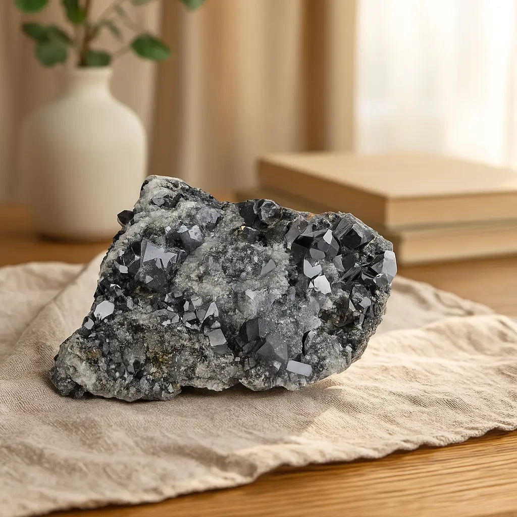 Galena with Quartz Sylvia Crystals Sp. z o.o.