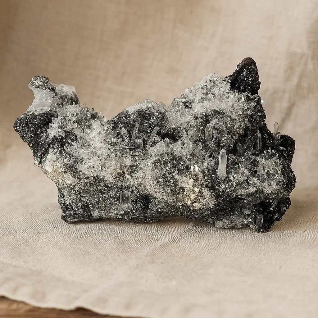 Galena with Quartz Sylvia Crystals Sp. z o.o.