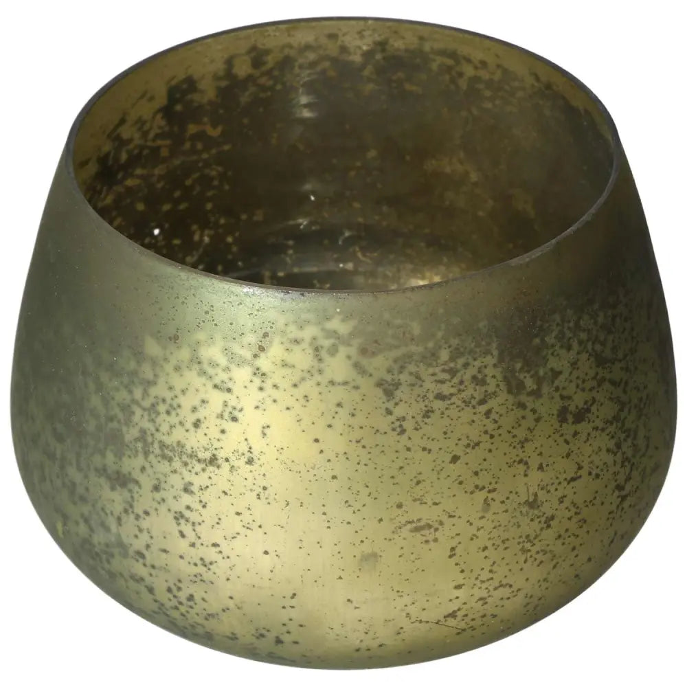 Elegant green glass lantern with a rustic, speckled finish, designed by Sylvia Crystals for a luxurious and spiritual home ambiance.