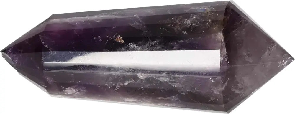 Amethyst point crystal displaying vibrant purple hues, ideal for meditation, energy healing, and spiritual protection.