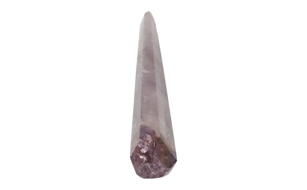 Amethyst Point Crystal for Calm, Clarity, and Spiritual Protection with Rich Purple Hues and Pointed Design