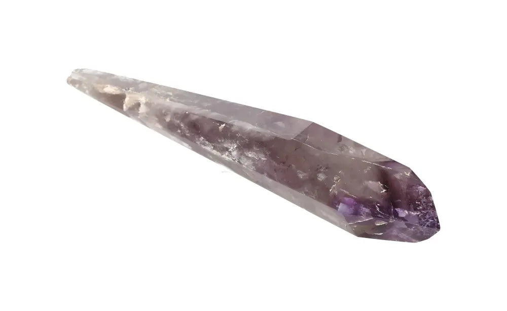 Amethyst Point Crystal for Calm, Clarity & Spiritual Protection, ideal for meditation and energy healing, rich purple hues