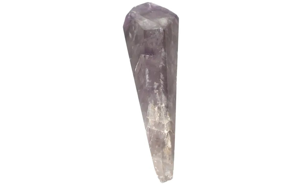 Amethyst Point crystal with rich purple hues for emotional balance, meditation, and spiritual protection.