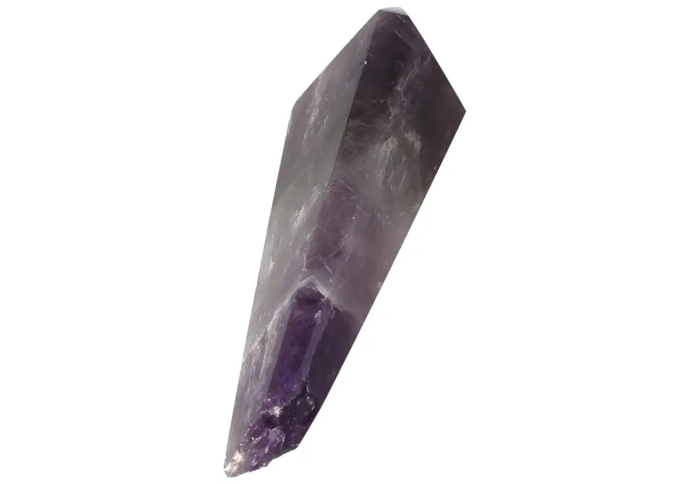 Amethyst Point crystal for peace, clarity, and spiritual protection; ideal for meditation and energy healing.