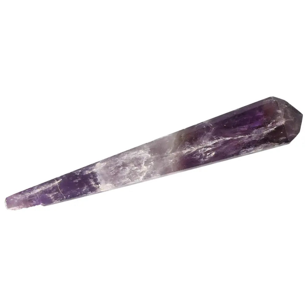 Amethyst Point crystal with rich purple hues, ideal for spiritual protection, clarity, and meditation practices.