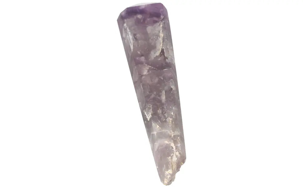 Amethyst Point crystal for calm, clarity, and spiritual protection with rich purple hues ideal for meditation and energy healing.