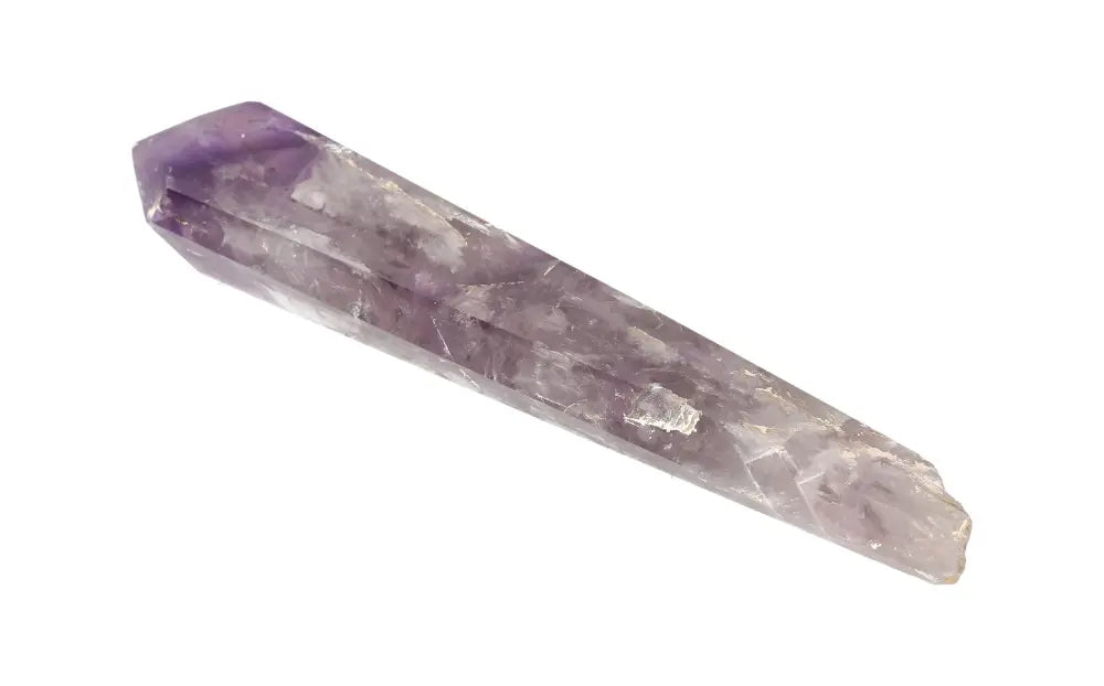 Amethyst Point crystal for calm, clarity, and spiritual protection with rich purple hues, ideal for meditation and energy healing