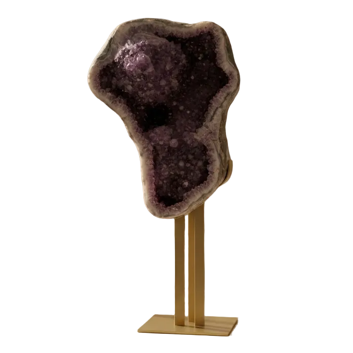 Polished Amethyst Druzes 001239