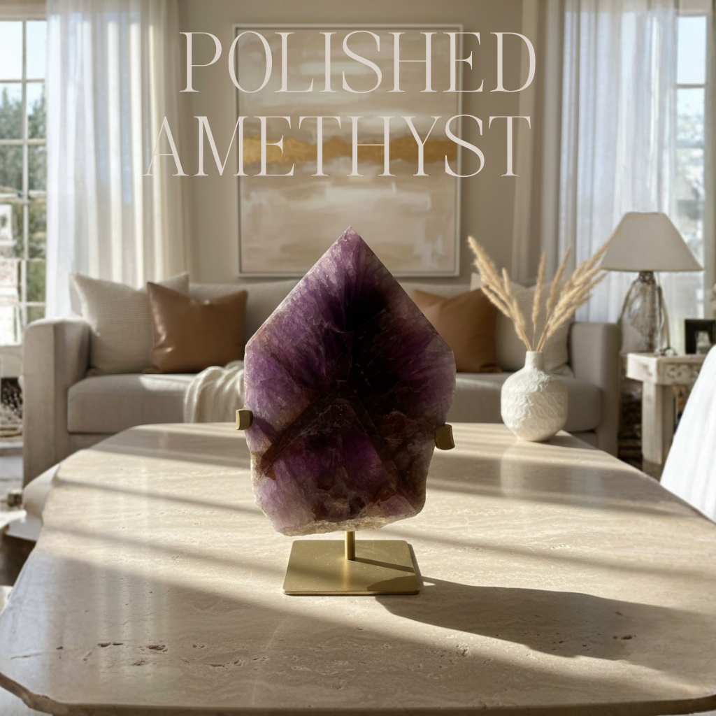 Kiillotettu Amethyst Super Seven -kärki