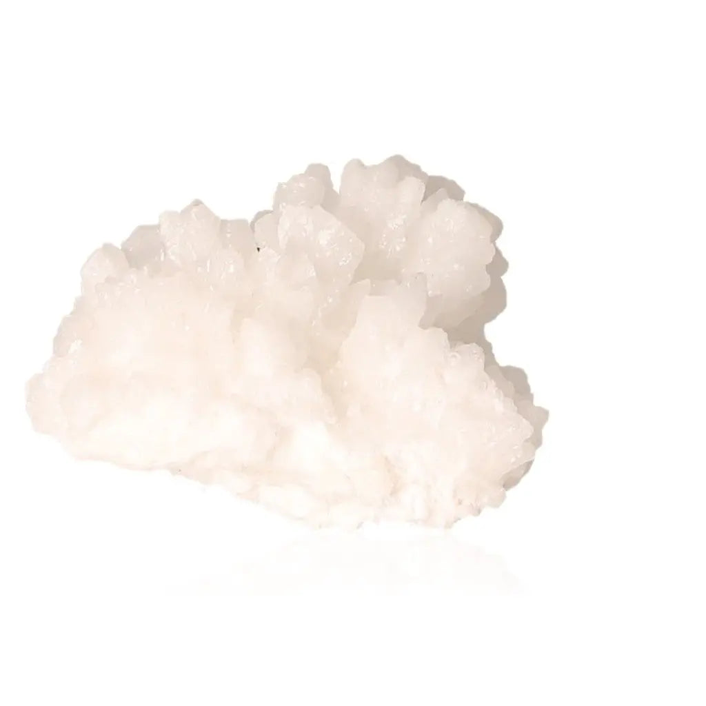 Ighoud Calcite Druze - Earthy, dynamic crystal formation from Morocco, embodying grounding energy and spiritual transformation