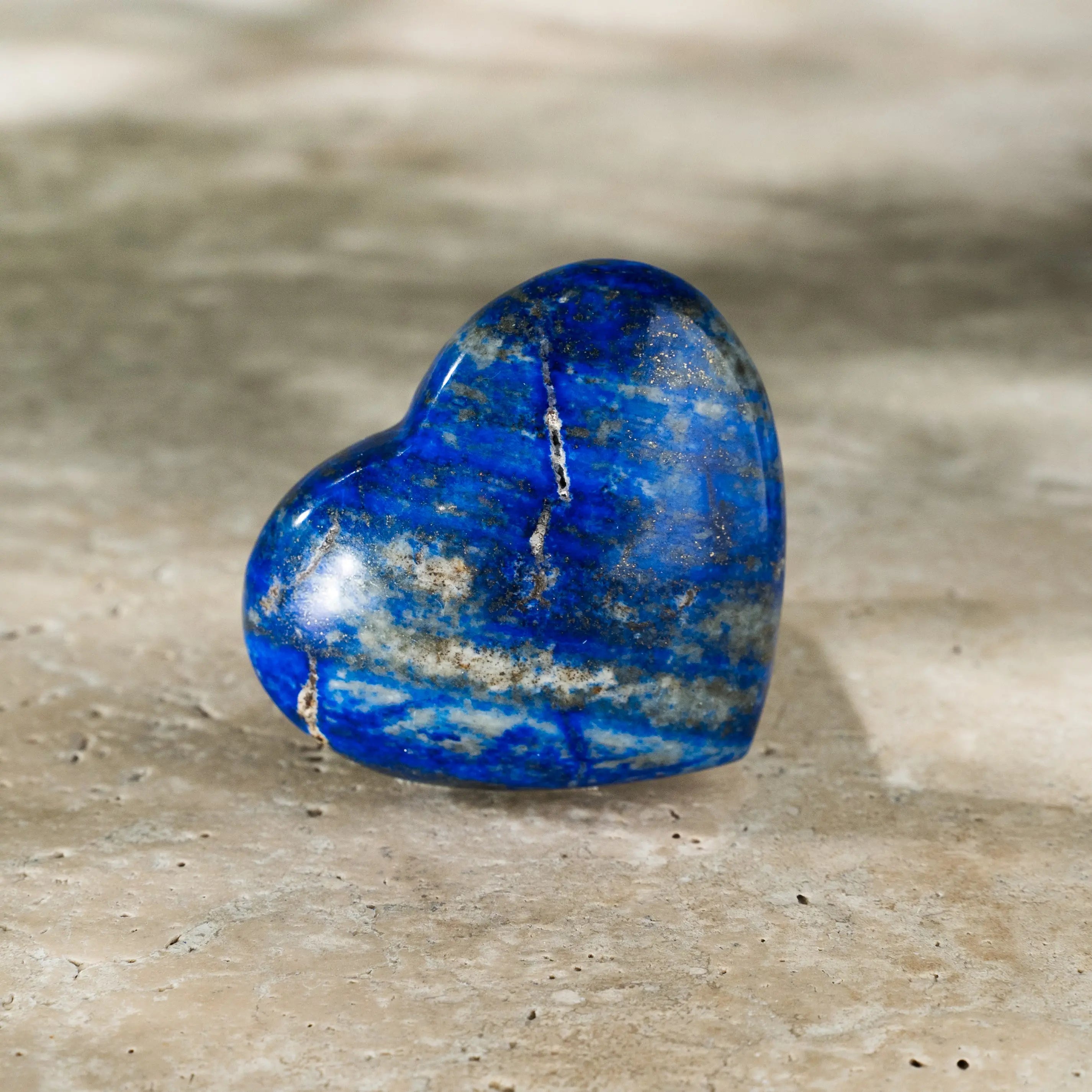 Lapis Lazuli Heart Sylvia Crystals Sp. z o.o.