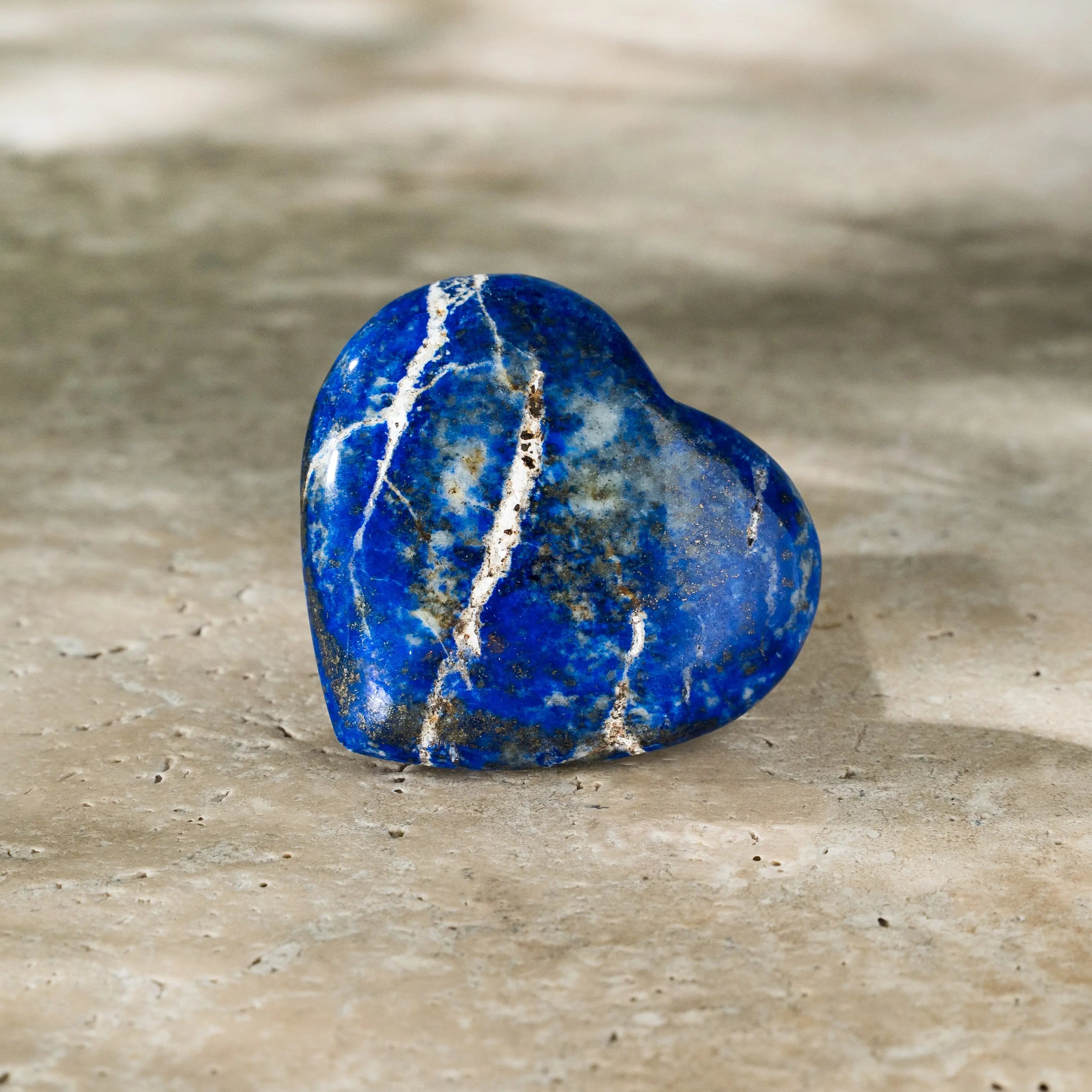 Lapis Lazuli Heart Sylvia Crystals Sp. z o.o.