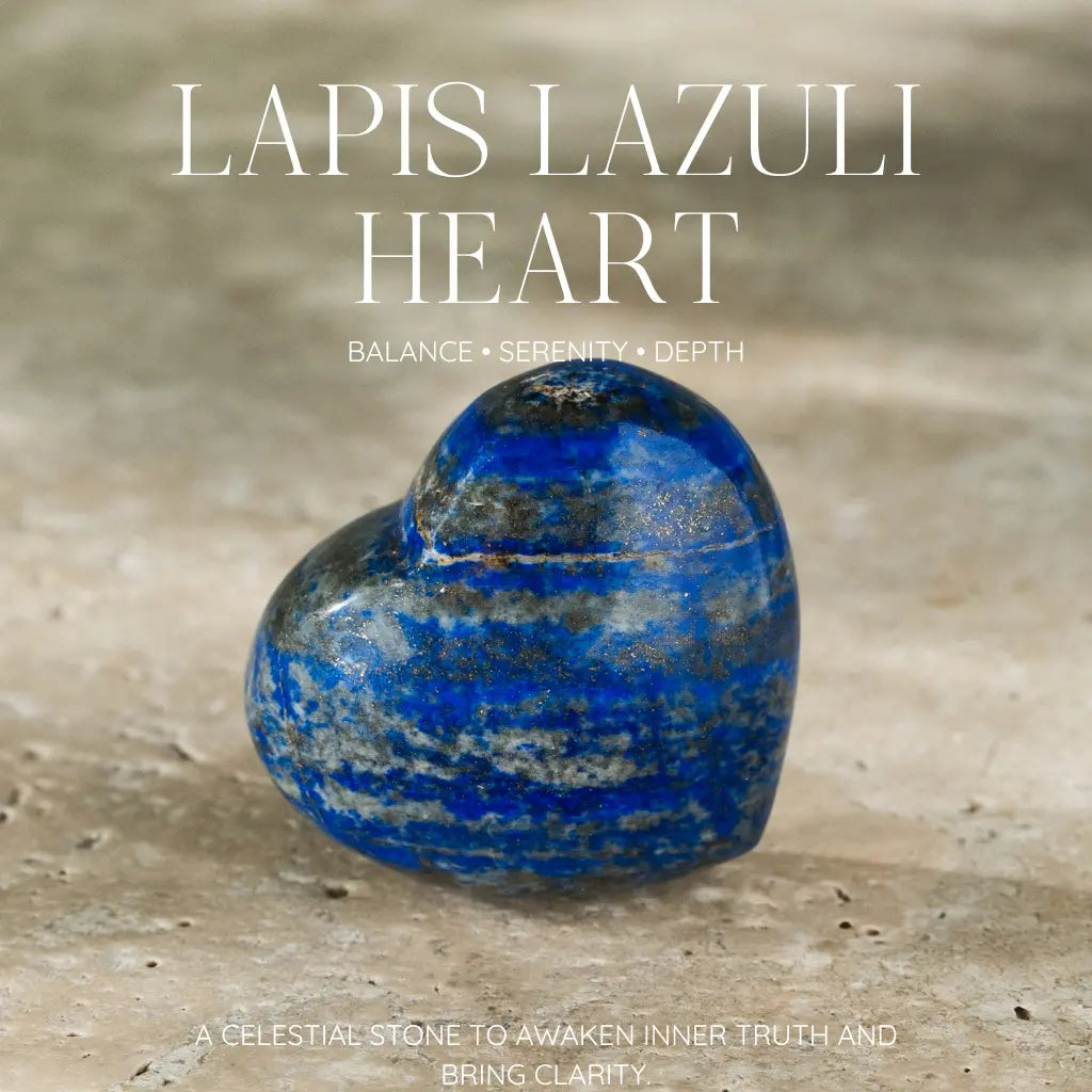 Lapis Lazuli Heart Sylvia Crystals Sp. z o.o.