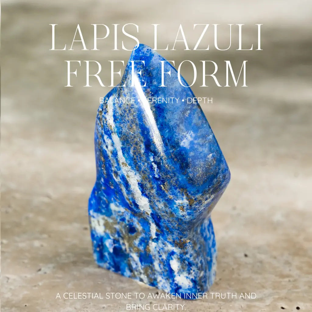 Lapis Lazuri Free Form Sylvia Crystals Sp. z o.o.