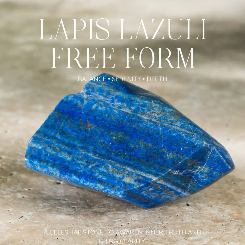 Lapis Lazuri Free Form Sylvia Crystals Sp. z o.o.