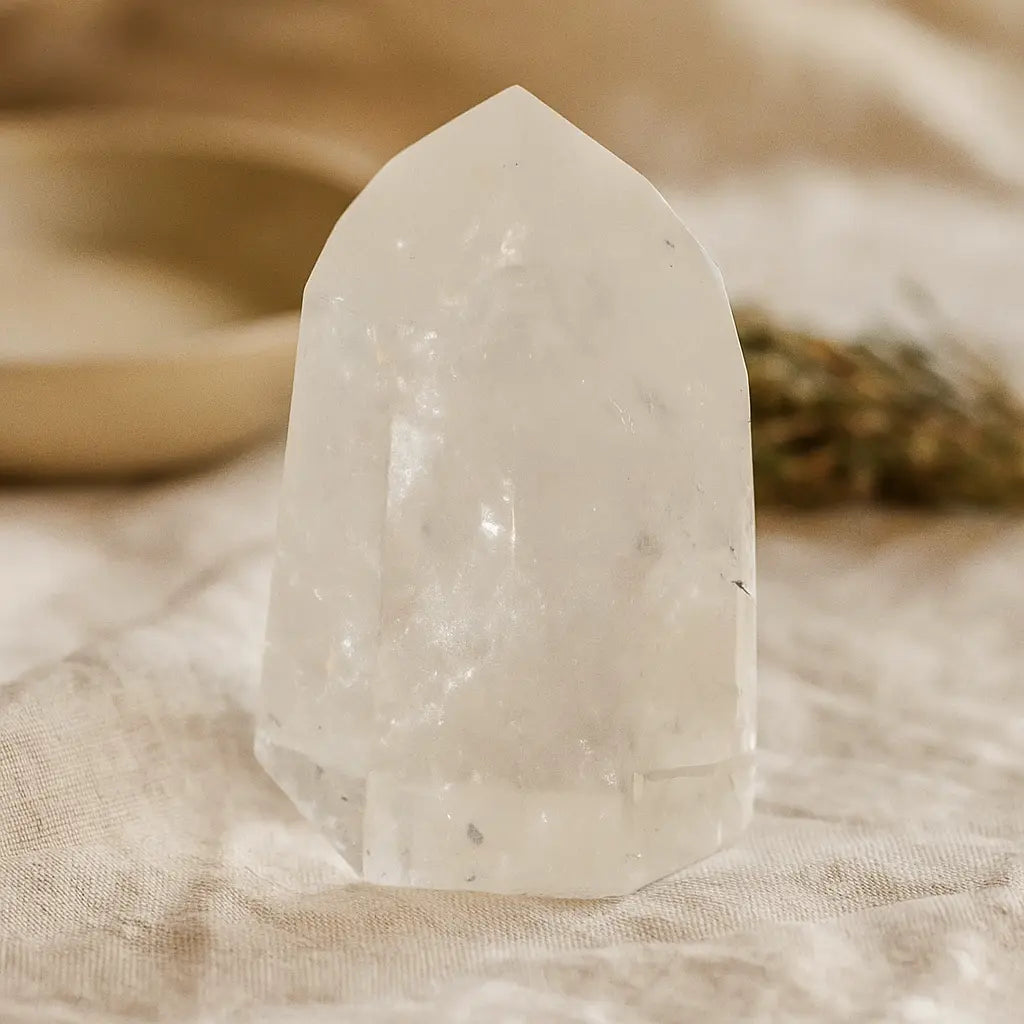 Lemurian Quartz Obelisk Sylvia Crystals Sp. z o.o.
