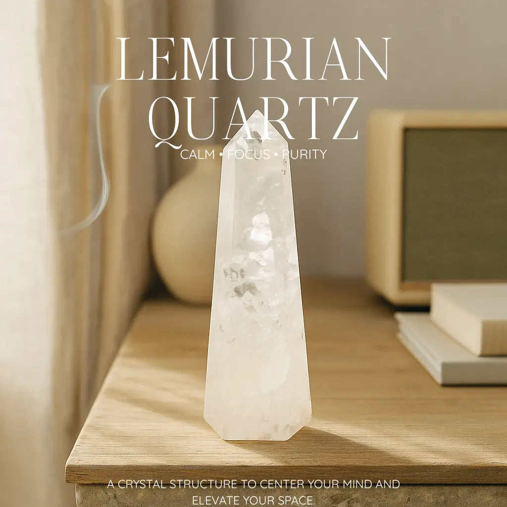 Lemurian Quartz Obelisk Sylvia Crystals Sp. z o.o.