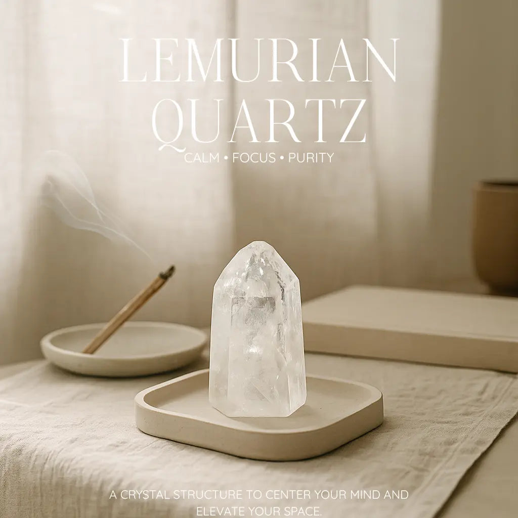Lemurian Quartz Obelisk Sylvia Crystals Sp. z o.o.