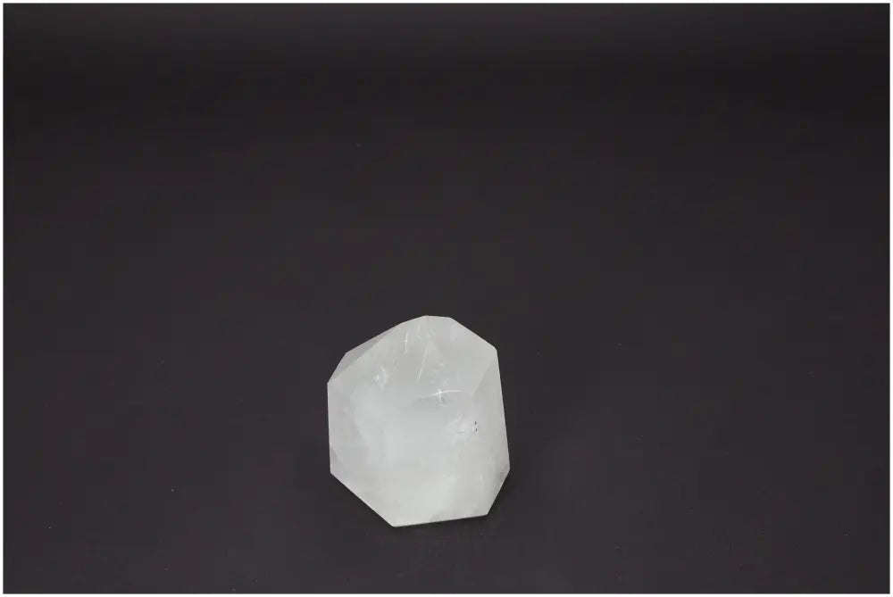 Lemurian Quartz Obelisk from Sylvia Crystals, a premium gem for spiritual purification and energy harmonization.