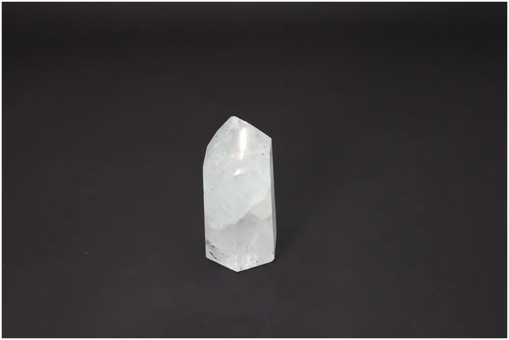 Lemurian Quartz Obelisk for chakra alignment and zodiac energy with unique spiritual properties