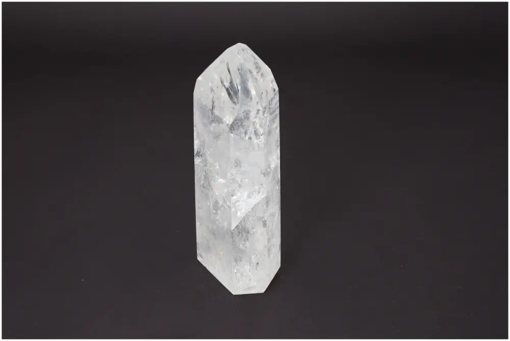 Lemurian Quartz Obelisk with unique energetic properties, ideal for chakra alignment and zodiac support.