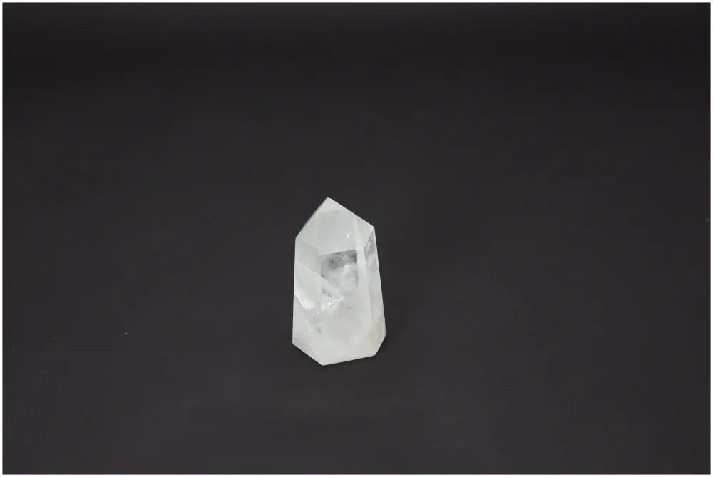 Lemurian Quartz Obelisk for chakra alignment and zodiac energy, enhancing body and soul wellness with unique spiritual properties.