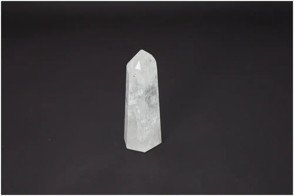 Lemurian Quartz Obelisk for chakra balancing and spiritual healing. Promotes energy alignment. Ideal for zodiac-related spiritual needs.