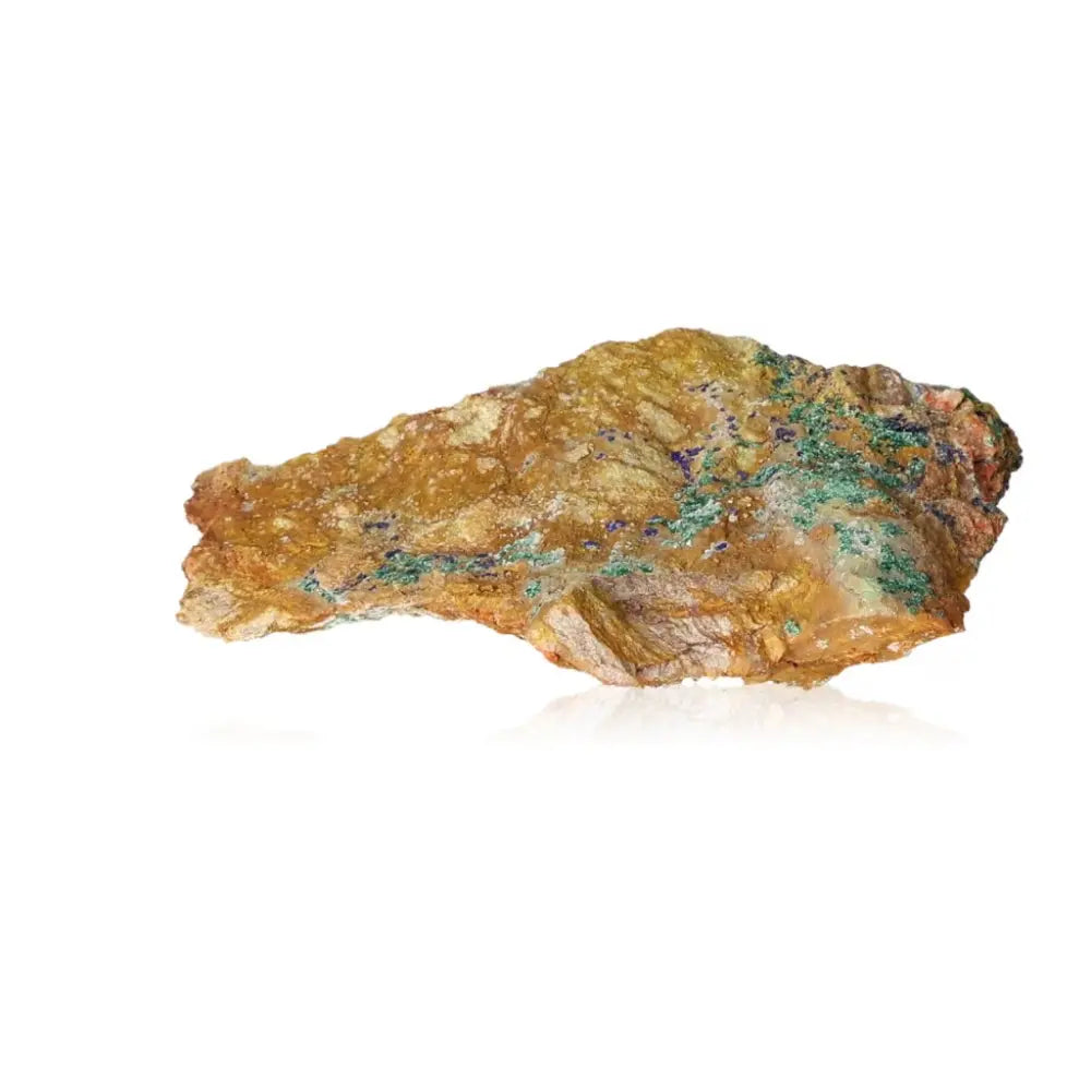 Malachite Druze gemstone with natural texture radiating vibrant colors, ideal for decoration or meditation, promoting courage and positivity.