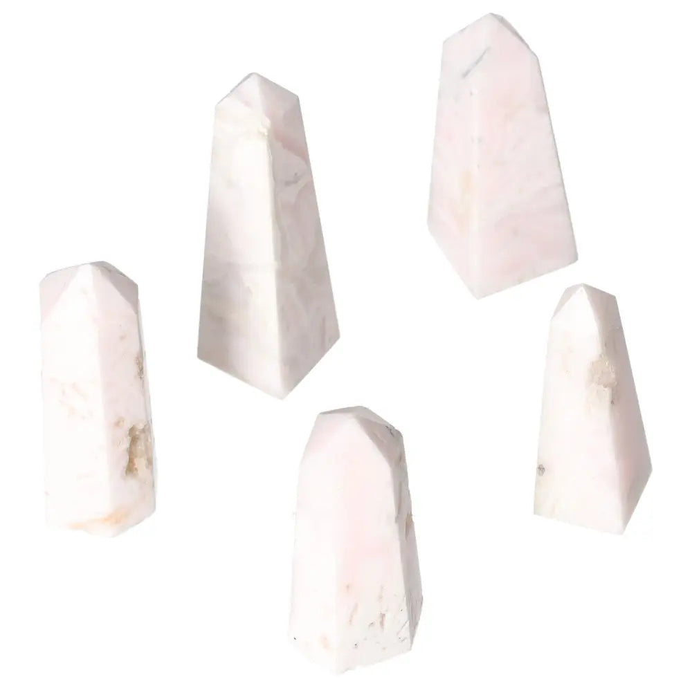 Manganocalcite towers for healing, creativity, and peace. Boosts productivity and clears negative energy. Ideal for holistic well-being.