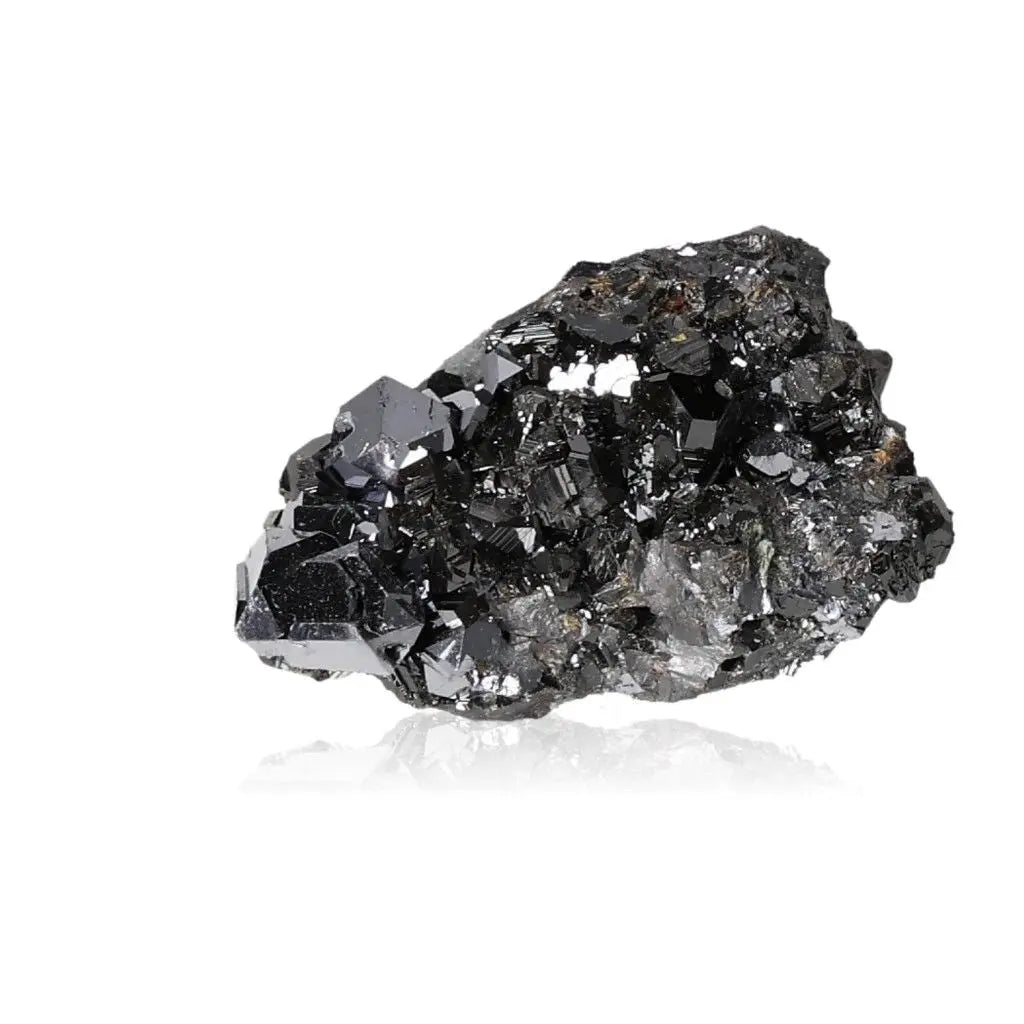 Museum quality Galena mineral, known for its transformative power and grounding properties, symbolizing protection and harmony.