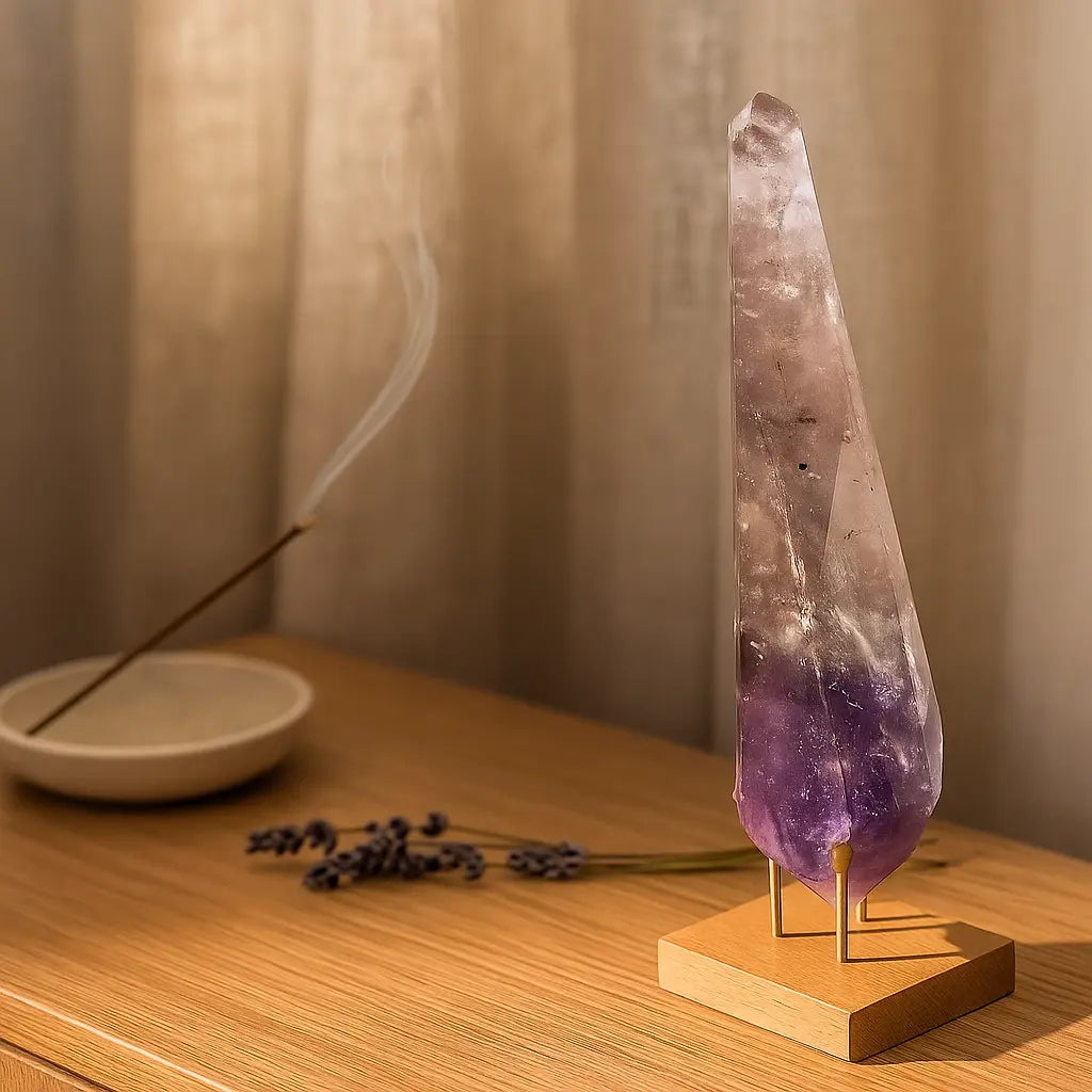 Natural Amethyst Point Sylvia Crystals Sp. z o.o.