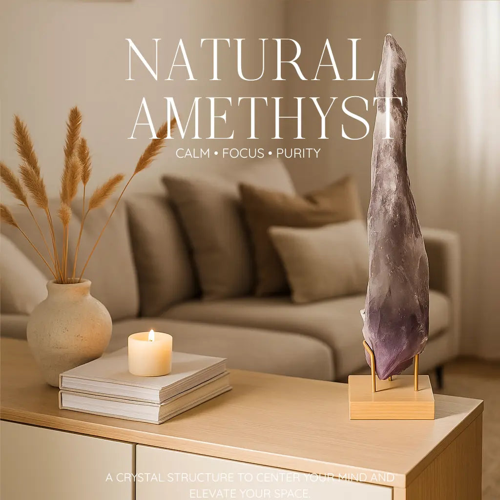 Natural Amethyst Point Sylvia Crystals Sp. z o.o.