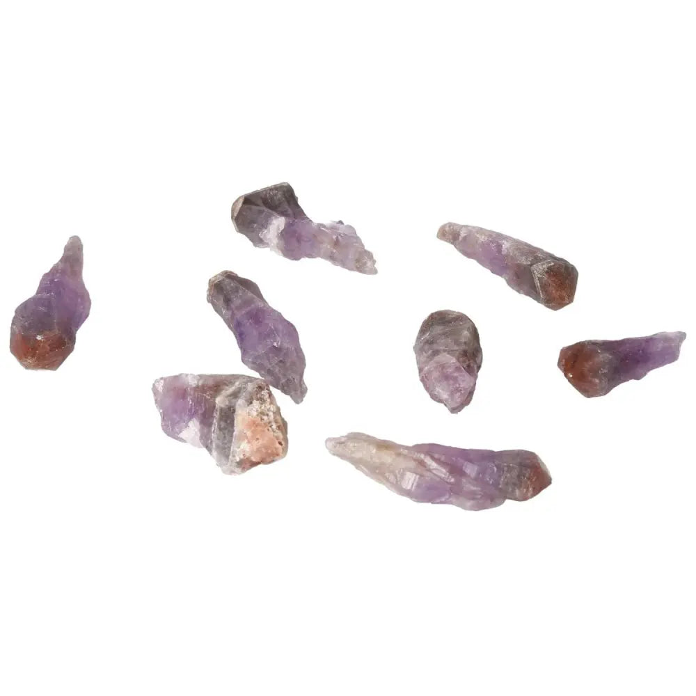 Natural Point Amethyst S collection by Sylvia Crystals, featuring handpicked amethyst points for tranquility and positive energy.