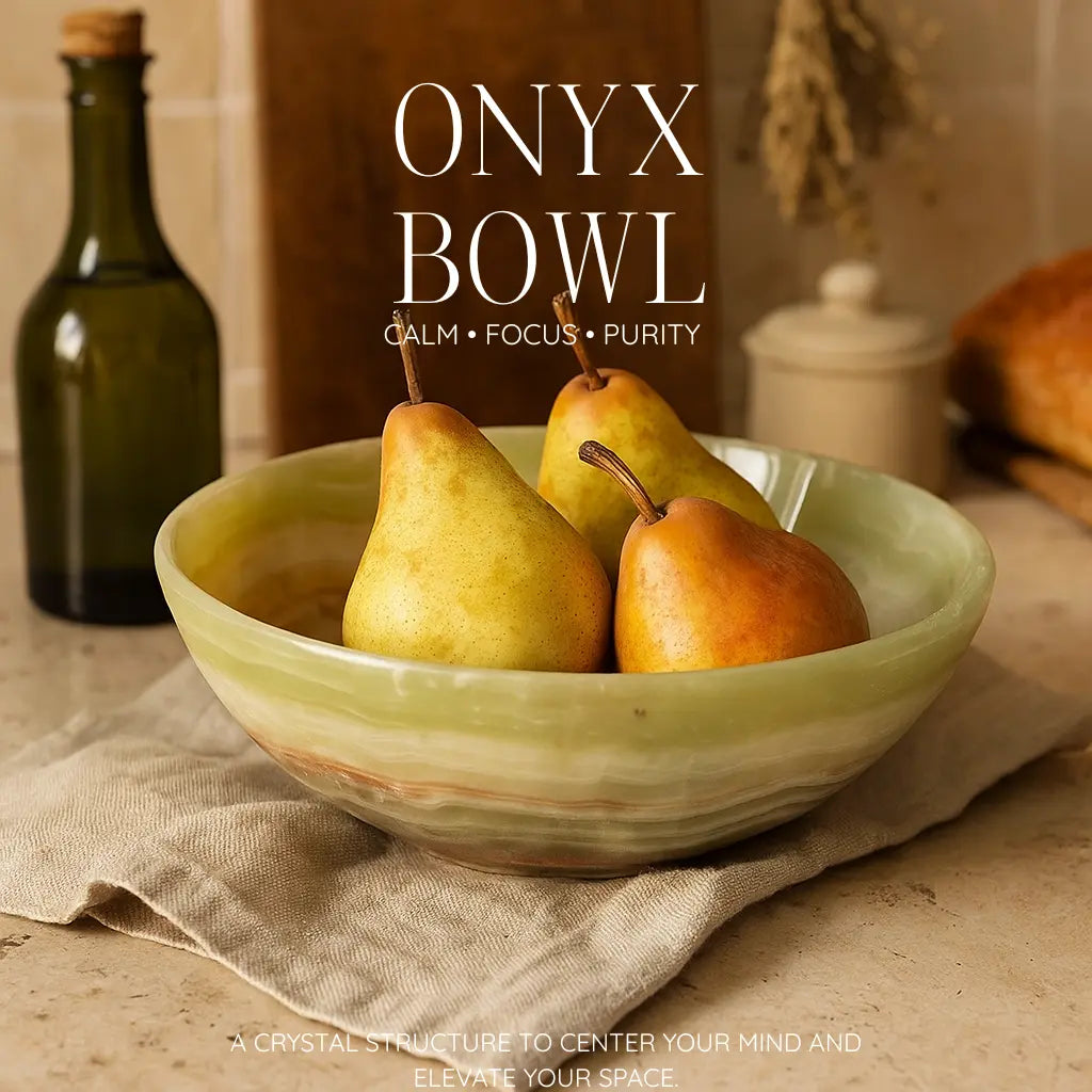 Onyx Bowl 15 cm Sylvia Crystals Sp. z o.o.