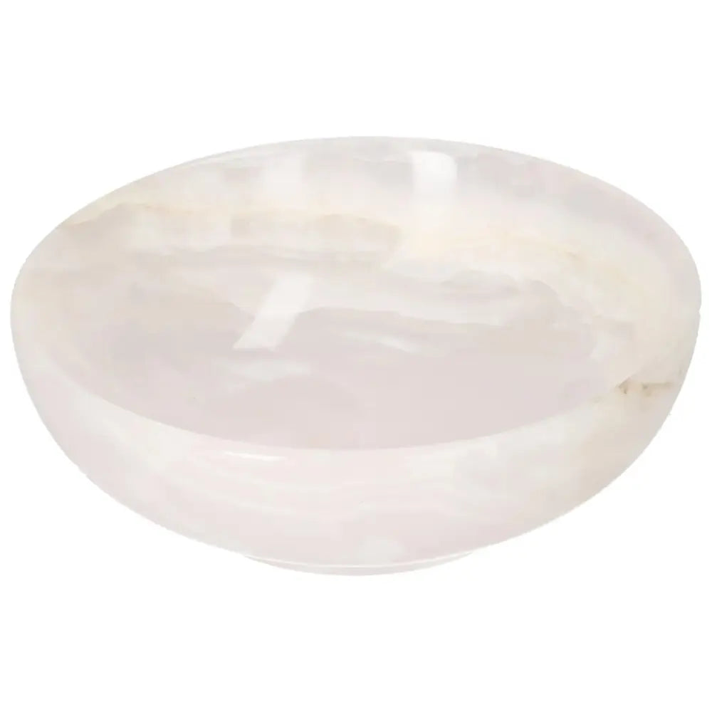 Elegant Onyx Rose Bowl, enhances control and determination, aids in overcoming challenges, promoting self-discipline and lightness.