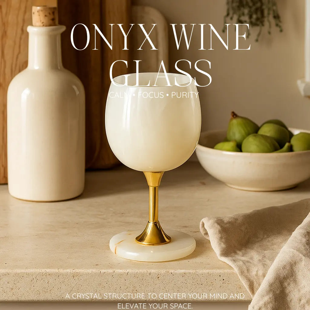 Onyx Wine Glass Sylvia Crystals Sp. z o.o.